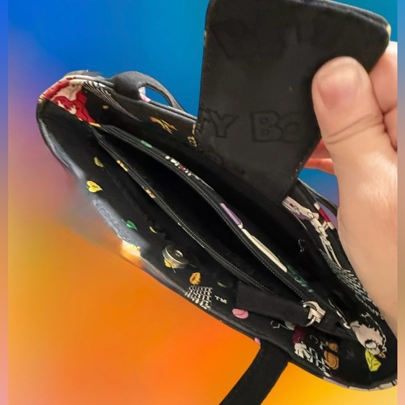 Betty Boop - "Cool Breeze" - Canvas Shoulder Bag Purse Vintage - Picture 7 of 9